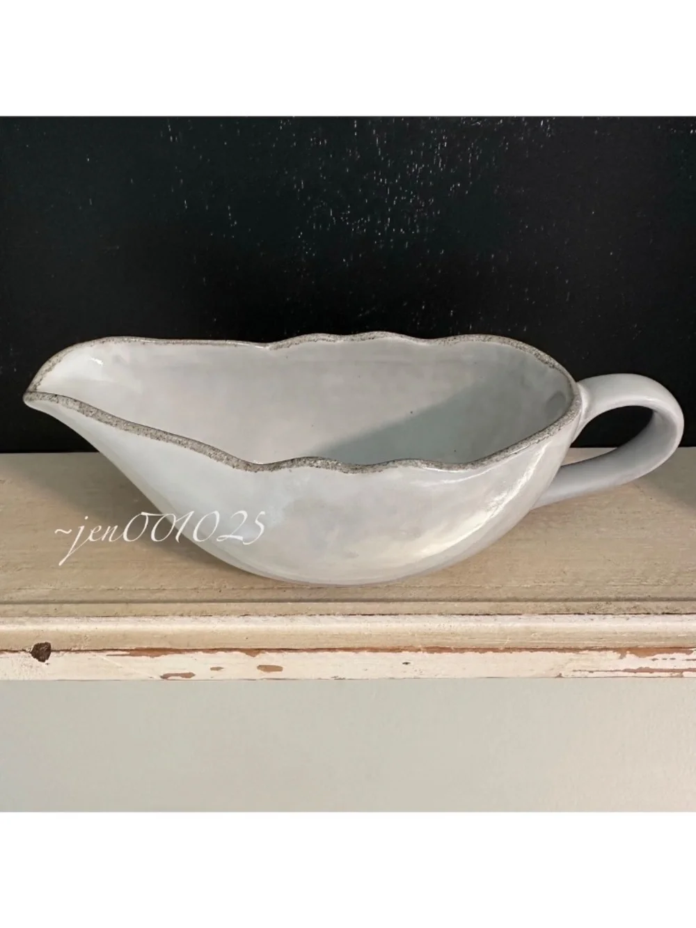 Carved Edge Gravy Boat Cream - Hearth & Hand Magnolia
